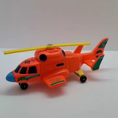 Matchbox Connectables Neon Helicopter Vintage • £8