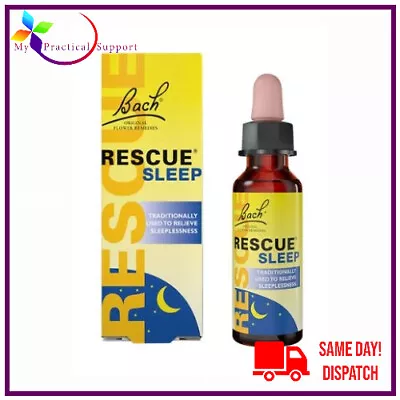 BACH Flower Remedies Rescue Sleep Drops 10ml • $27.37