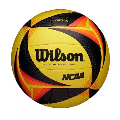 Wilson OPTX NCAA Official Beach Volleyball - Black/Yellow • $70.95