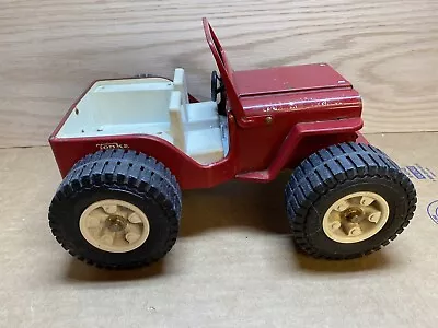 H▪︎Vintage 1970's Tonka Red Dune Buggy Jeep Metal And Plastic Toy • $32