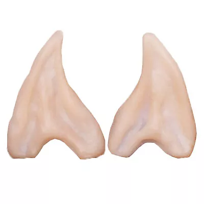 Adult Latex Alien Elf Fairy Spock Pointy Ear Wrap Around Tips LARP Cosplay • $7.71