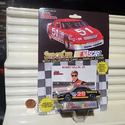 Racing Champions 1992 #28 BOBBY HILLIN Jr HAVOLINE Ford Thunderbird Nu In C9BlPk • $8.99