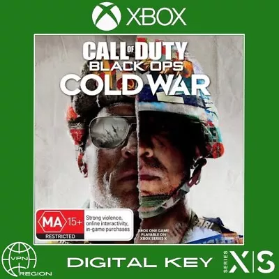 Cal Of Duty Black Ops Cold War - Xbox One Series X | S Argentina Region Key VPN • $16.49