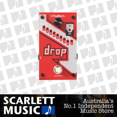 Digitech Drop Pitch Shifter Guitar Effect Pedal • $316.95