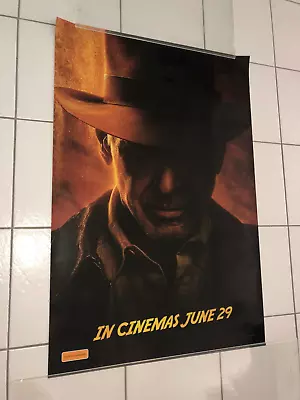 $79.99 • Buy Indiana Jones And The Dial Of Destiny  2023 Ford Aust Ds Os Teaser Cinema Poster