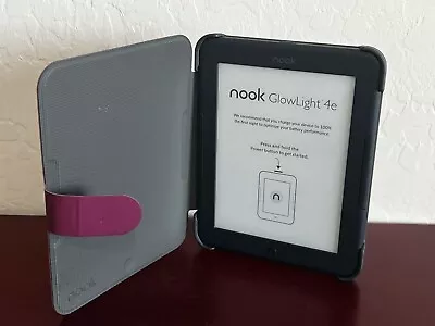 Barnes & Noble Nook GlowLight 4e 6 GB Model# BNRV1000 Touchscreen 6  EReader • $41