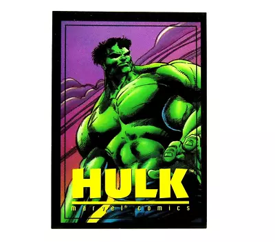 Vintage 1993 Marvel Comics Franklins Crunch 'n Munch The Hulk Trading Card Rare • $17.17