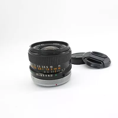 Canon FD 1:2.8 28mm Lens • £60.10