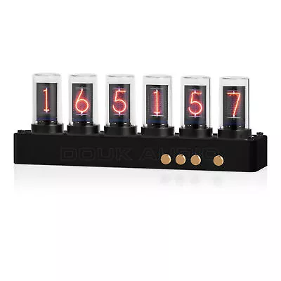 £102.59 • Buy IPS 6-Bit Nixie Tube Clock Multifunction Digital Desktop Editable Morndern Clock