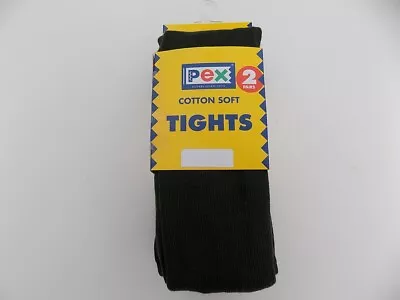£12.99 • Buy Pex Cotton Soft Sunset 2 Pair's Girl's Tights Colour Bottle