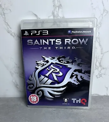 Saints Row The Third The Full Package PS3  FREE UK  P&P  • £5.95