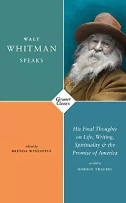 Walt Whitman Speaks 9781784108946 Walt Whitman - Free Tracked Delivery • £13.45