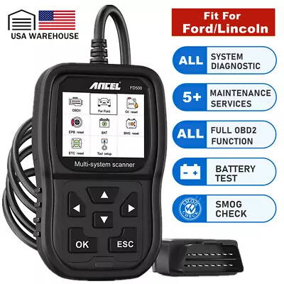 Automotive OBD2 Scanner All System For Ford/Lincoln/Mercury Car Diagnostic Tool  • $69.99