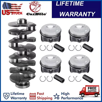 Engine Crankshaft +Pistons Piston & Rings Kit Ø23mm For VW Audi EA888 Gen3 2.0T • $259.76