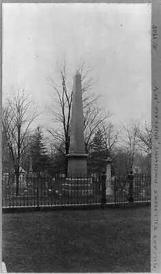 Photo:The Grave Of Millard Fillmore Buffalo New York 1908 • $9.99