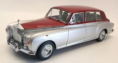 Kyosho 1/18 Scale 08905SR -1968 Rolls Royce Phantom VI - Silver/Red • $385.97