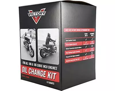 Victory Motorcycle Oil Change Kit 2879600 • $83.49