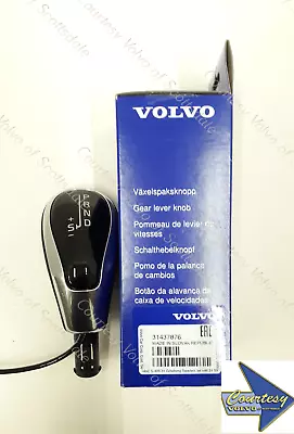 GENUINE VOLVO Factory OEM Gear Lever Knob 31437876 • $142.06