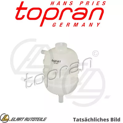 Balancing Tank Coolant For Peugeot 206 2l 2m Kft Hfx Kfw Nfu Topran 03656 • £32.08