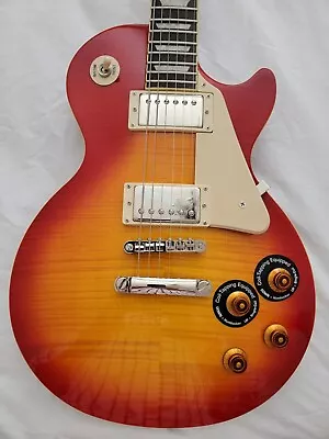 EPIPHONE Les Paul Standard Pro Flame Top Maple Heritage Cherry Sunburst W/ Case • $450