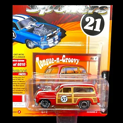1950 Mercury Woody Wagon Johnny Lightning 1/64 Scale Diecast Street Freaks D2B • $5.49