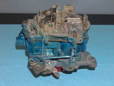 1985 86 Chrysler 360 OMC Marine Quadrajet 4 BL Carburetor 17086116 MISSING Choke • $90