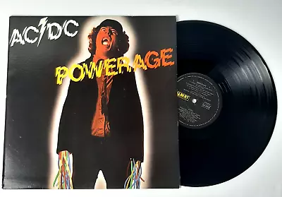 AC/DC - Powerage LP Albert 1980 Black Label APLP 030 • $234.95