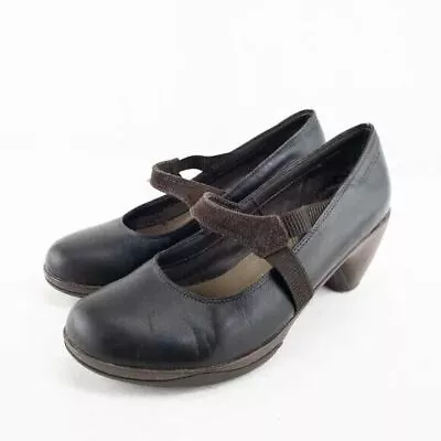 Merrell Womens Shoes Brown Size 8 Mary Jane Pump Slip On Casual Comfort #2437 • $14.99