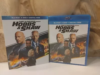 Fast & Furious Presents: Hobbs & Shaw (Blu-ray 2019 Slipcover)  NO DVD • $6.80