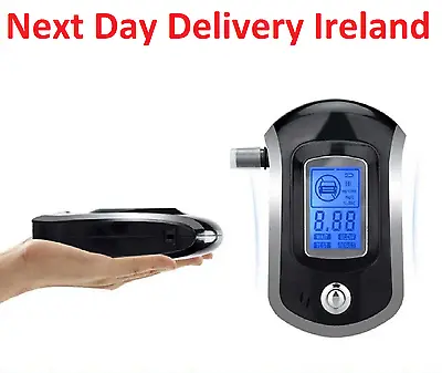 £17.25 • Buy Professional Digital Alcohol Breath Breathalyser Breathalyzer Tester Detector