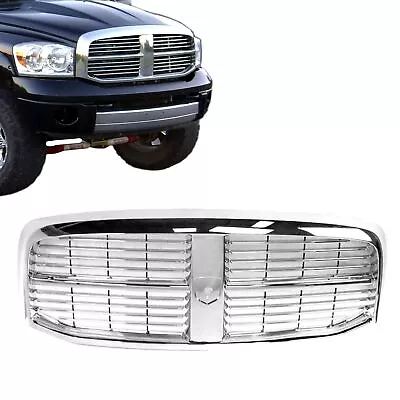 CarPartsDepot Front Grille Grill All Chrome For 2006-2009 DODGE RAM 1500 2500... • $112.10