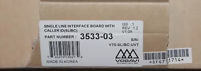 Vodavi Starplus STS SLIBC 4-Port Analog Station Card W/ CID (0x0x4) 3533-03 • $68.25