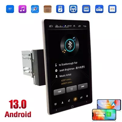 10.1  Double 2 Din Car Stereo Radio Android 13.0 GPS Wifi Touch Screen FM Player • $128.65
