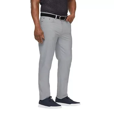 Men's Greg Norman ML75 Gray Ultimate 5 Pocket Pants 34 X 29 New Sealed • $24.64