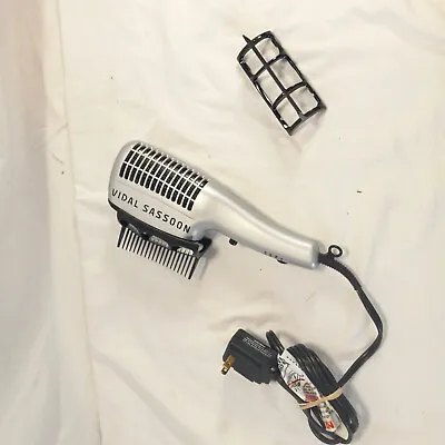 VIDAL SASSOON Professional Styling Hair Dryer Blow Dryer 1875 Watt VS540 Tested • $39.99