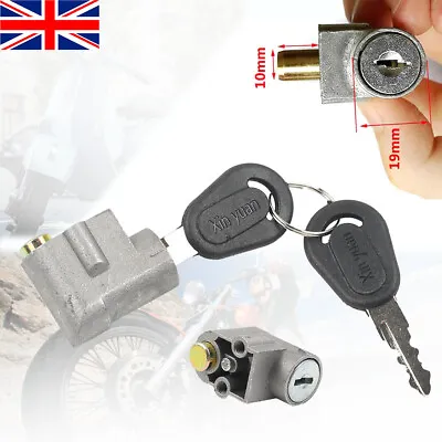 Battery Pack Box Lock W/2 Key For Motorcycle Electric Bike Scooter E-bike • £5.49