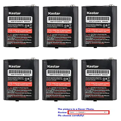 Kastar 1650mAh Ni-MH Battery For Motorola 53615 TalkAbout T5500 TalkAbout T5512 • $9.89