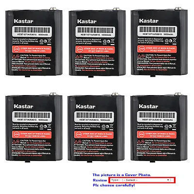 Kastar 1650mAh Ni-MH Battery For Motorola 53615 TalkAbout T5920 TalkAbout T5950 • $21.89