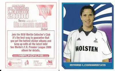 Merlin Stickers - Premier League 2000 -Choose From Drop Down List(297 - 540)(T3) • £1.50