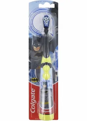 Colgate Batman Battery Powered Kids Electric Toothbrush Tooth Brush Childrens 3+ • £4.32