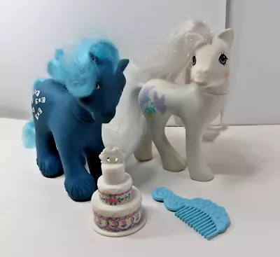 G1 My Little Pony  Wedding Big Brother Tux N Tails Bride Beauty Cake Comb Mail • $124.99