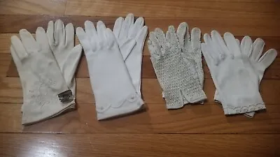 Lot Of 4 Pairs Vintage Ladies Dress Gloves-Max Mayer And Co.  • $10