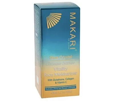 Makari Blue Crystal Vitality Face Moisturizer 1.7 Fl Oz - Moisturizing Cream NIB • $39.99