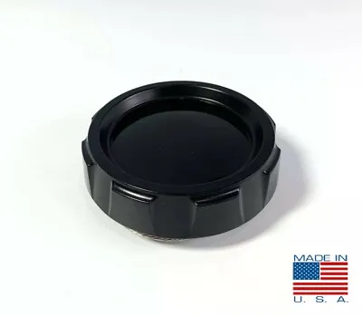 Black Gas Cap W/ Cable For 1965-66 Ford Mustang & Shelby GT350 Restomod • $112.95