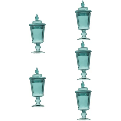 £19.66 • Buy Miniature Candy Jar Candy Buffet Jars Decorative Candy Bowl Mini Clear Glass Jar