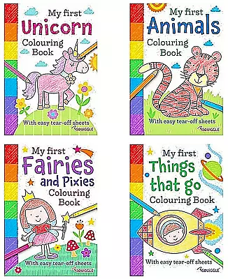 Childrens Colouring Books Kids Girls Boys Creative Activities Stocking Filler • £1.99