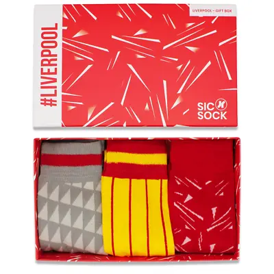 £25.82 • Buy Liverpool Retro Shirt Cotton Sock Gift Box For Liverpool Fans Size UK 7 - 11