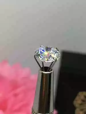 Gleaming 1 Carat Round HPHT CVD Diamond - VVS1 D Grade - Loose Man-Made Gem • $149.99