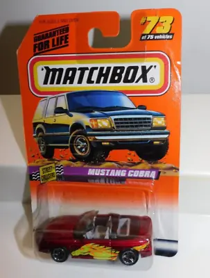 Matchbox  #73 Mustang Cobra • $2.99