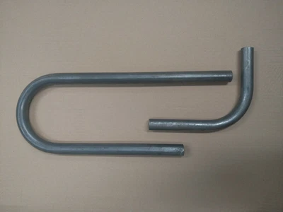 £14.64 • Buy MILD STEEL Bend Pipe Elbow Tubing 180 - 90 Deg 25mm 3mm Wall Thickness 